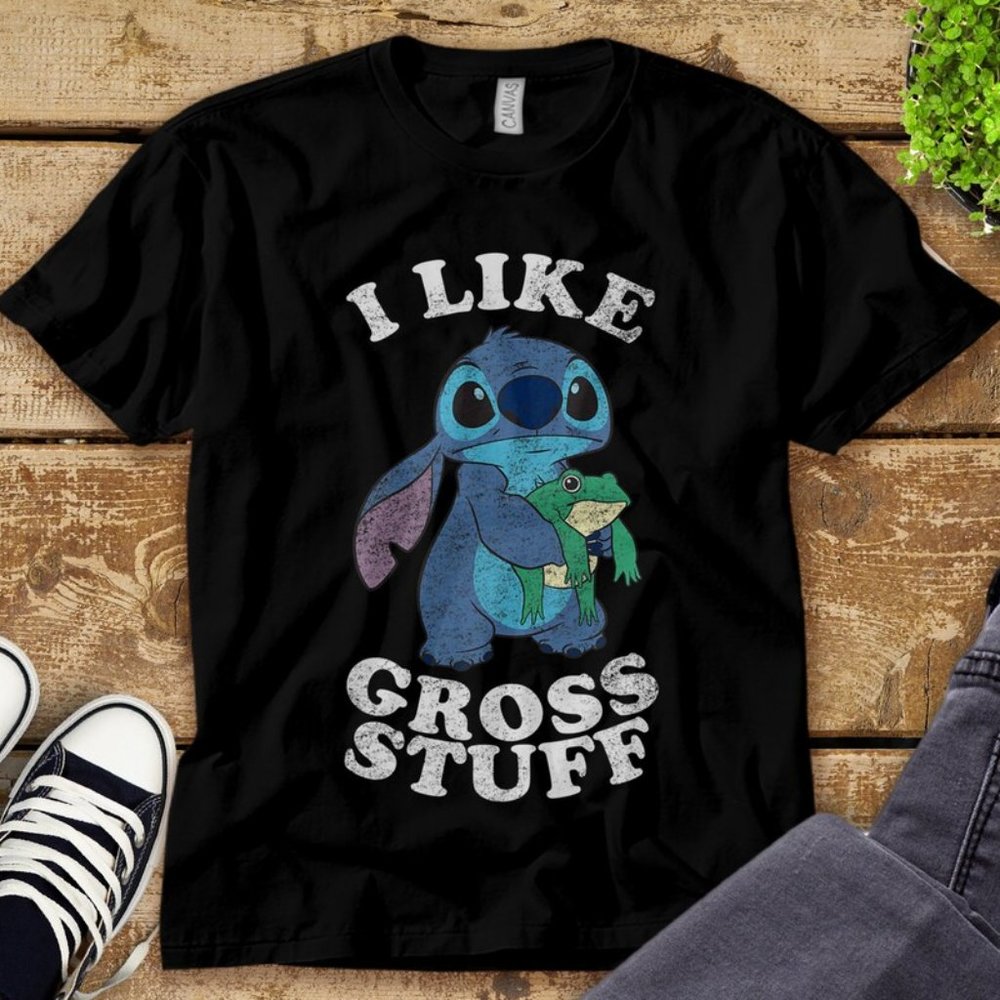 Stitch Disney Lilo & Stitch I Like Gross Stuff Unisex… - Gem